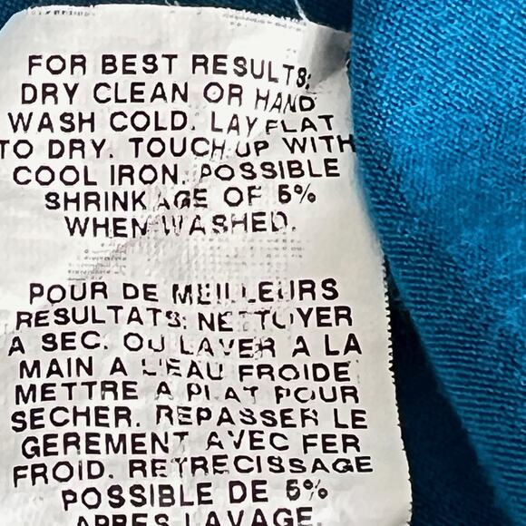 Karen Kane Womens Top 3X Teal Ruffle Flutter Sleeve Scoop Neck Rayon Spandex USA - Picture 8 of 8